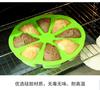 DIY Cake Maker Bakvorm Siliconen Taartvorm 8-Gats Sinaasappelvormige Pizzapan
