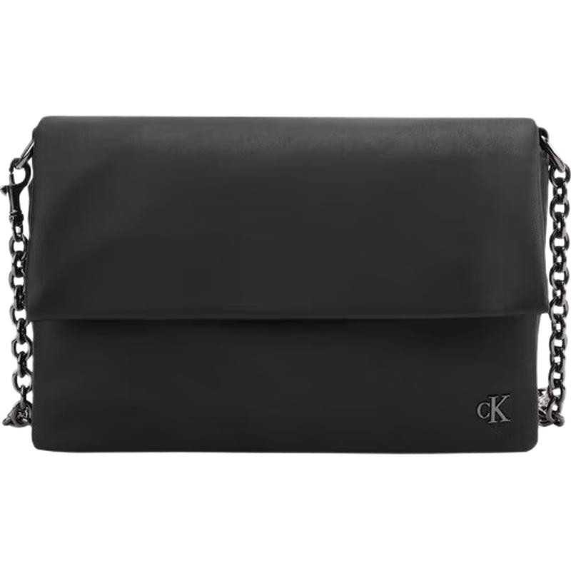 

Calvin Klein Сумка через плечо с металлической цепочкой и клапаном-буквой Medium