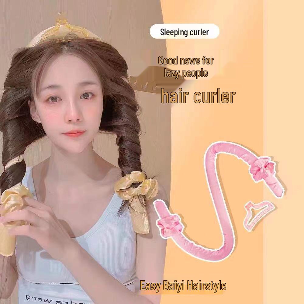 Non-Damaging Sleep Foam Sponge Curlers Set for Heatless Big Waves