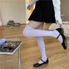 Womens Summer Solid Color Lacy Sock Sweet Daily Jokers Stocking Winter Long Casual Legwarmers for Daily School Office