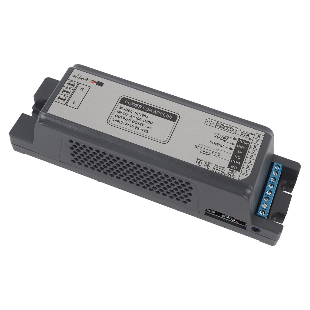 Door Access Control Power Supply 12V 3A 433MHz Wifi RF Wireless Remote Control Switch for Tuya APP for NC NO Access Control System