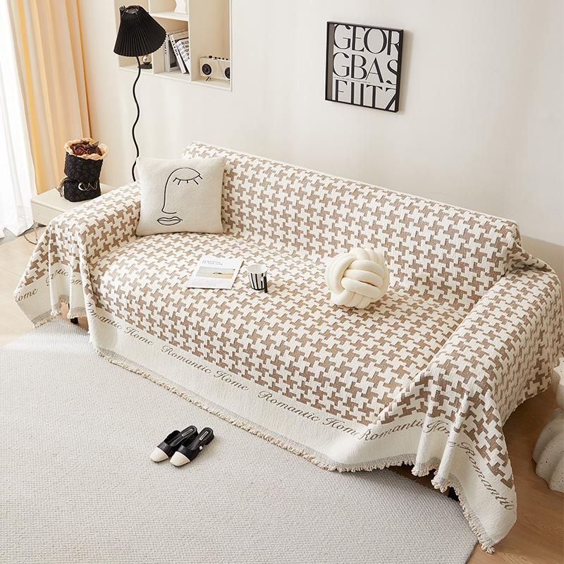 Anti-Scratching Sofa Cover Towel Full Covered Chenille Sofa Cover All-Inclusive Universal Dustproof Four Seasons Universal Sofa Cushion