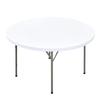 Elegant Milk Silk Round Tablecloth - Luxurious Light Feel & Elastic Fit, White Ins Style