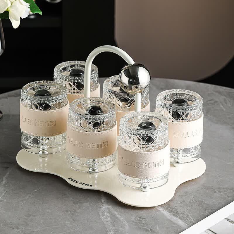 Premium Large Capacity Glass Drinkware Set