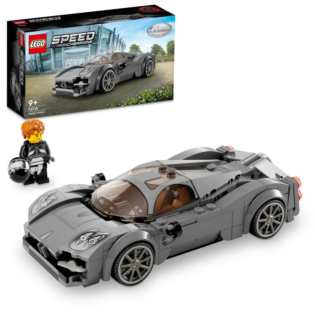 LEGO Speed Champion Pagani Utopia Toy Present Birthday Block Christmas Boys Girls Children 9 Years Old 10 Years Old 11 Years Old Elementary School