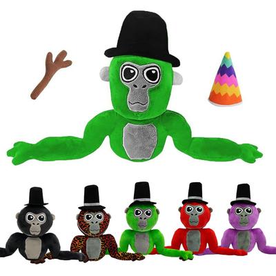 Neueste Gorilla Tag Monke Plüschtierpuppen Niedliches Cartoon-Tier Stofftier Geburtstags-Weihnachtsgeschenk für Kinder