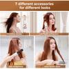 New Multi-Functional Brushless Hot Air Comb: Ionic Styler & Hair Dryer with Automatic Suction