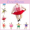 Premium genähtes Kostüm Cartoon-Charakter Kleid für Cosplay und Halloween-Party