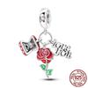 New In Copper Charm Pendants Bead Fits Genuine Bracelets Necklaces DoItYourself Woman Jewellery Gifts For Women Friend