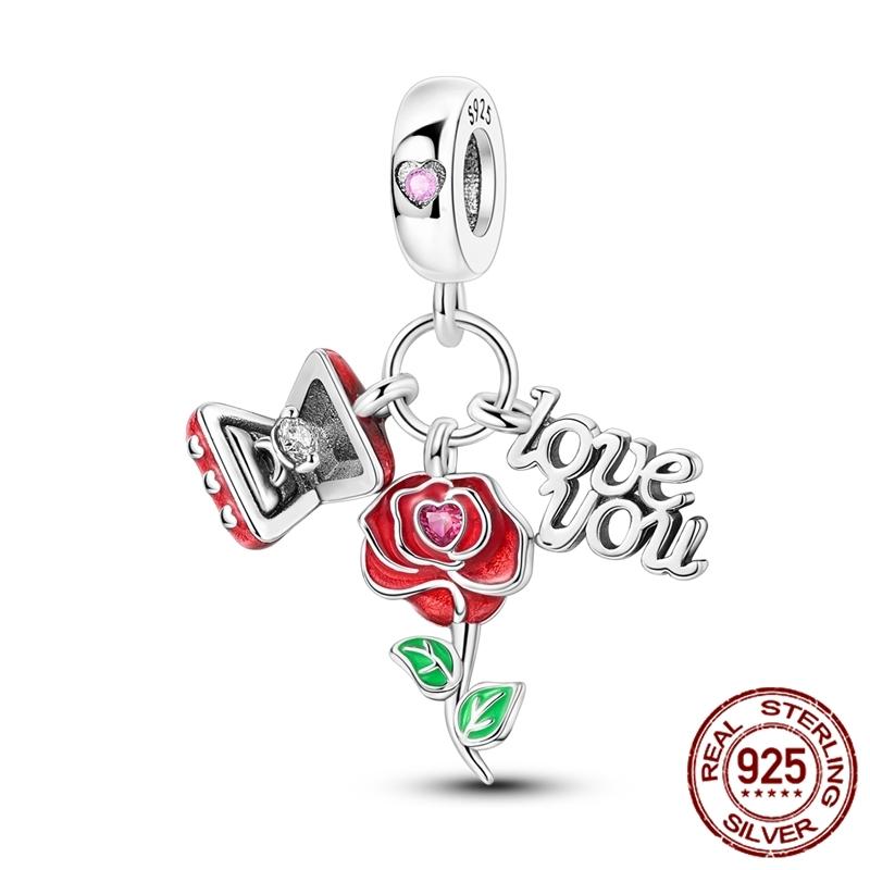 New In Copper Charm Pendants Bead Fits Genuine Bracelets Necklaces DoItYourself Woman Jewellery Gifts For Women Friend