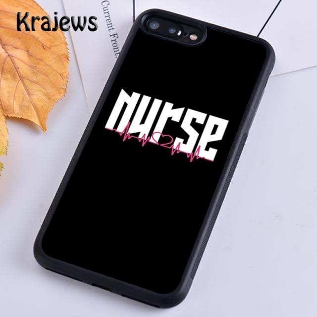 Nurse Syringe Heartbeat Medicine Phone Case Cover For iPhone 17 Air 16 15 14 Plus 12 13 Pro Max Fundas