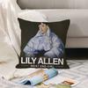 Singer Lily Allen West End Girl Pillow Case Office Cushions Suitable For Sofa Car Bedroom Decorative Cushion Cover