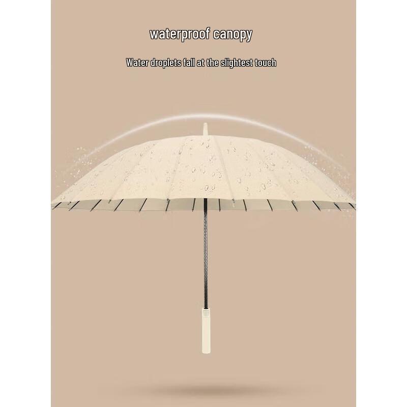 Automatic 16-Rib Windproof Folding Umbrella