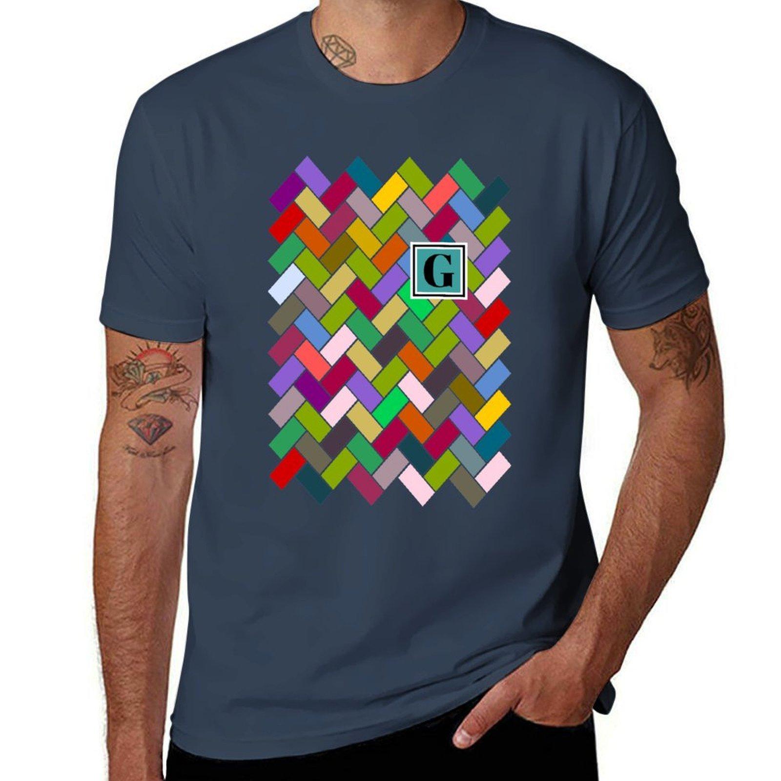 G Monogram Tshirt Worker Basic Short Sleeve Tee S