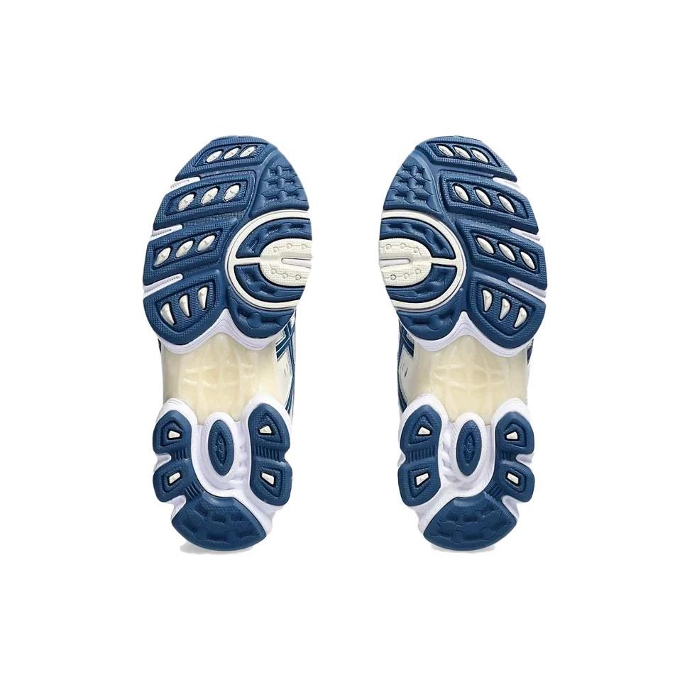 Asics Gel Nimbus 9 Weiß Hell Indigo Damen Sneakers 1202A278-108