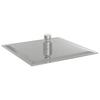 Rain Shower Head 304 Stainless Steel 20 x 20 cm Square