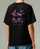 MONSTER REPUBLIC Vintage Circle Logo Mix Red T-Shirt Black_8107