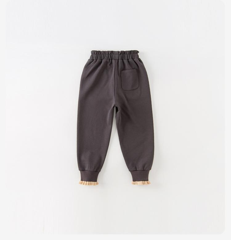 David Bella Children's Pants 2025 Autumn Dress Girls' Pants Middle and Large Children's Casual Pants
