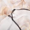 [BYSIFA] Female Spring White Chiffon Silk Scarves New Floral Design Long 100% Silk Scarf Shawl Autumn Winter Women Neck Scarf
