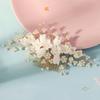 Sparkling Flower Hair Comb Rhinestone Headpiece Elegant Bridal Headband  Girls