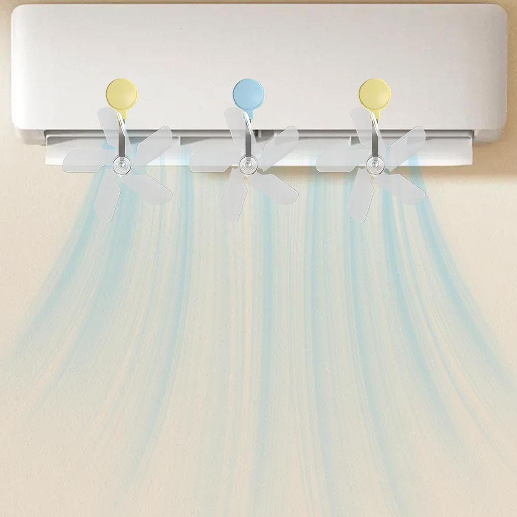 Air Conditioner Wind Deflector Anti-Direct Blowing Suction Cup Wind Guide Fan 3 Piece Deflector Guide Suction Cup Anti-Direct