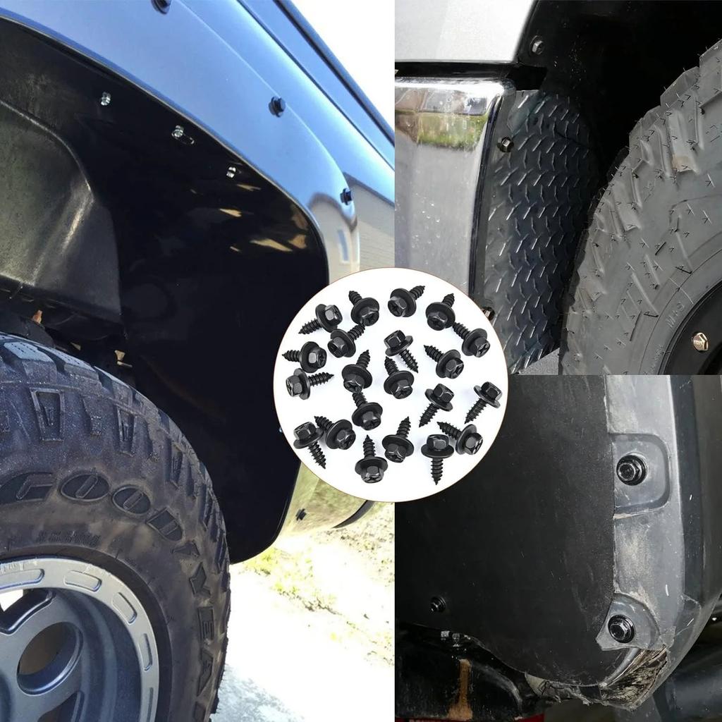 Front Liner Screws Bumper Cover Shield Guard Screw Replacement For
