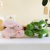 New little turtle doll plush toy cute poached egg turtle throw pillow marine animal doll birthday gift