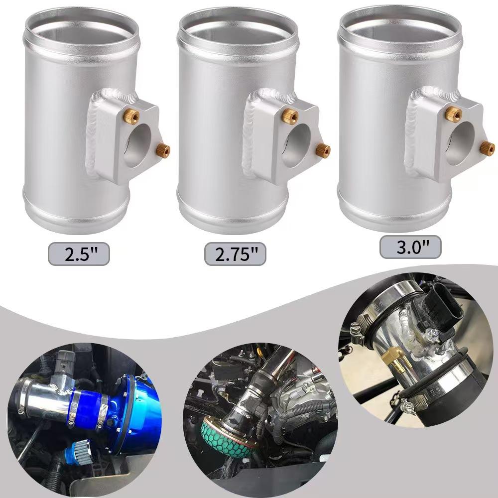 Automobile intake sensor flange base of air flow meter applicable to Honda Toyota Subaru Mazda 63 mm 70 mm 76 mm.
