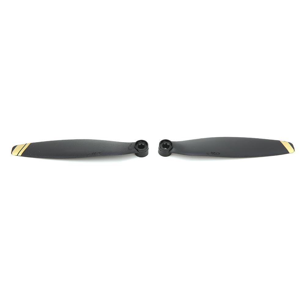 2Pair RC Drone 4726F Propeller Replacement Noise Reduction Fit for      (White Black )
