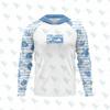Mens Long Sleeve Hooded Fishing Shirt UV Protection Outdoor Angling Top With Moisture Wicking Milk Silk Fabric
