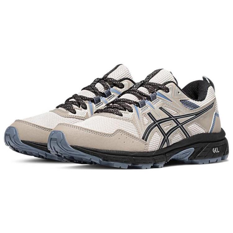 Novos Tênis Asics Gel Venture 8 'Bege Preto' Feminino 1012B637-200