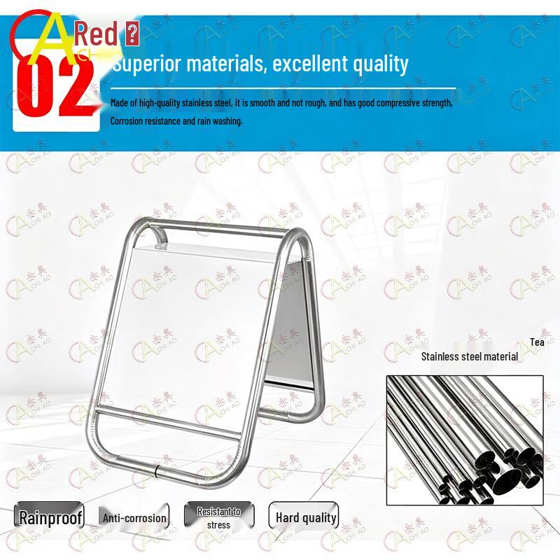Chiao Stainless Steel No Parking & Warning Signs