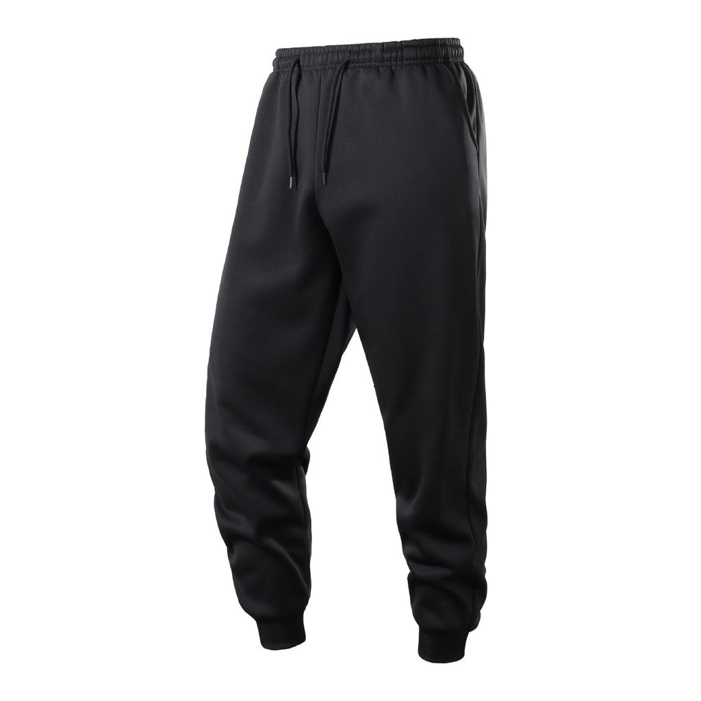 Herren einfarbige lässige Sport eng anliegende Hose, Herren Fleece warme Kordelzug eng anliegende Sweatpants