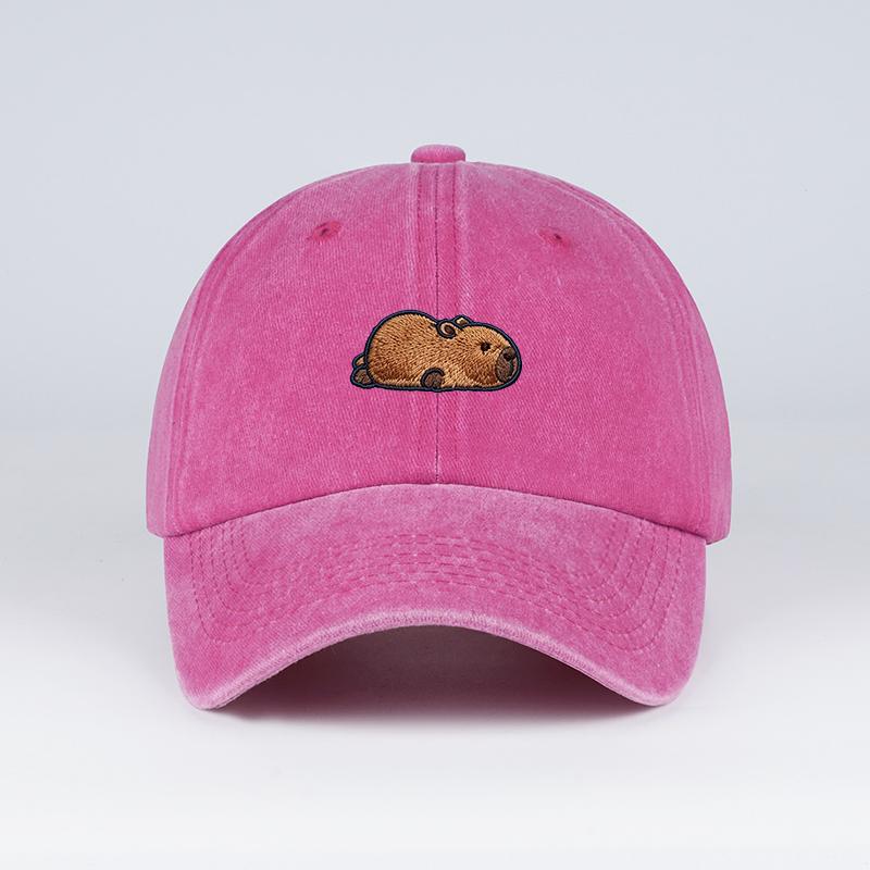 Multi- Washed Embroidered Baseball Cap Adjustable Casual Dad Hat for Men Women Daily Wear Street