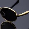 Retro Oval Metal Glasses Women Men Punk Style Minimalist Fashionable Classic Design Super Cool Party Eyewear