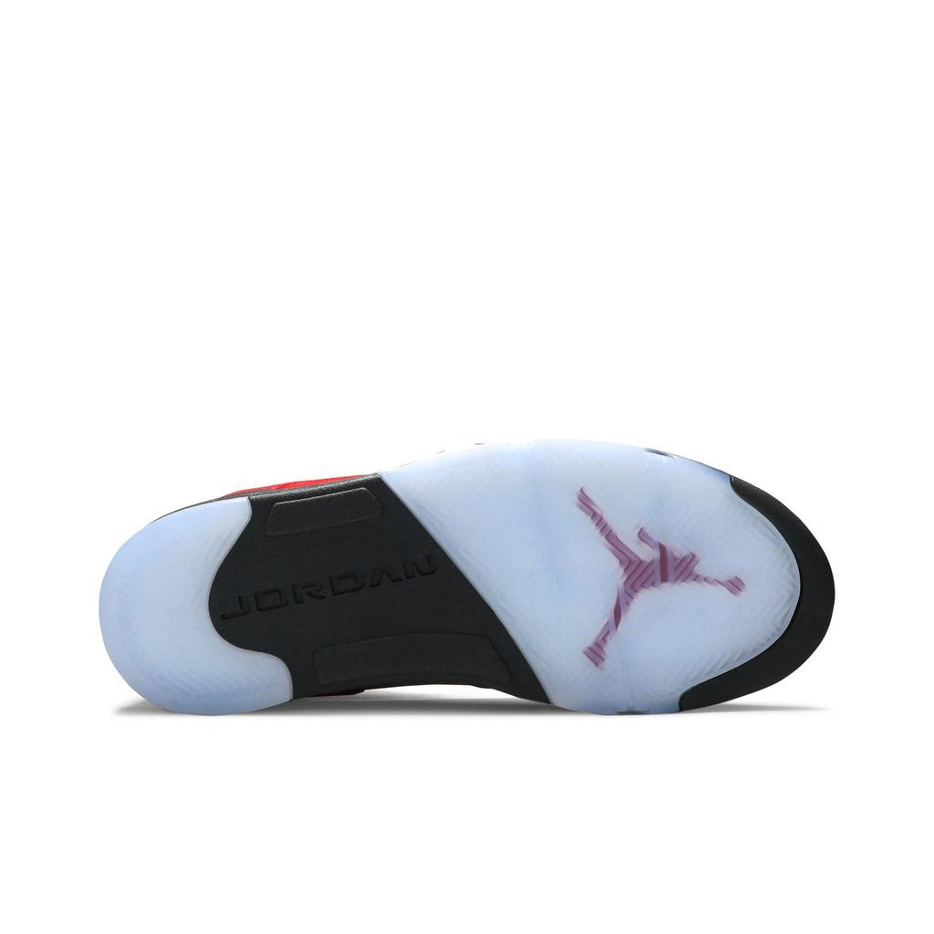 Air Jordan 5 Retro 'Raging Bull' 2021 (Unisexo) Zapatillas de Baloncesto Vintage Rojo Varsity / Negro / Blanco DD0587 600
