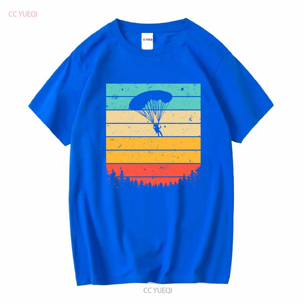 Cool Skydiving Art Skydiver Parachute Skydive T Shirt SweaT 21323 long or short sleeves vintage Washed graphic designer clothes