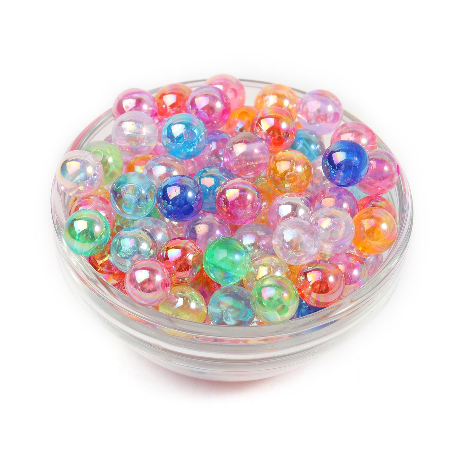 

4 мм, 6 мм, 8 мм, 10 мм AB разноцветные круглые акриловые бусины, свободные бусины-разделители для изготовления ювелирных изделий, ручная работа, сделай сам, ремесло 8mm(100pcs) разноцветный