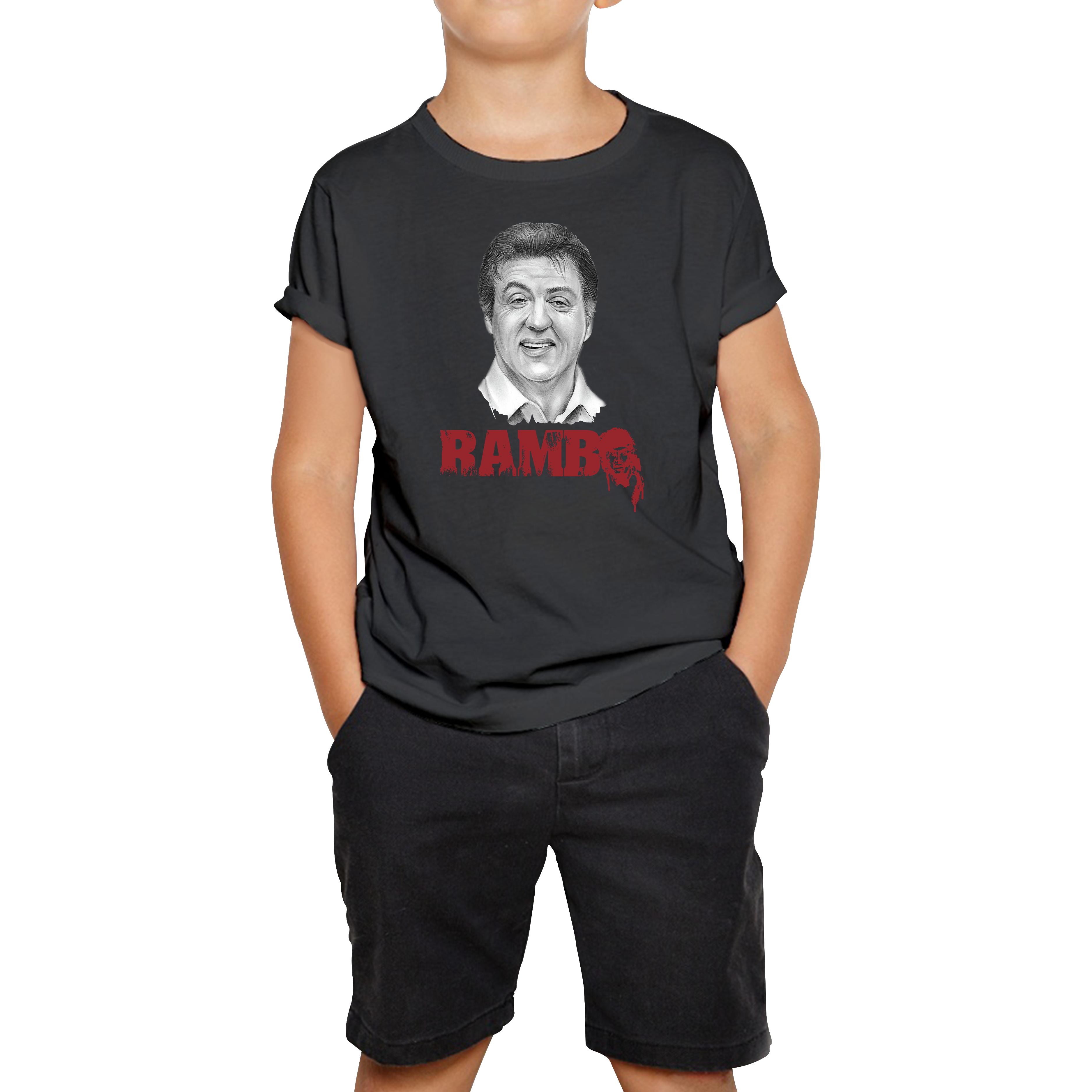 John Rambo Kids T Shirt 100