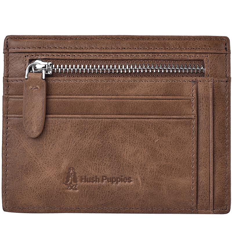 

Мужской многофункциональный короткий кожаный кошелек Hush Puppies Short Wallet