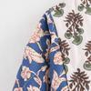 Jachetă de bumbac patchwork cu imprimeu pentru femei, matlasată, cu mânecă lungă, largă, scurtă, caldă, îmbrăcăminte exterioară de toamnă-iarnă pentru femei