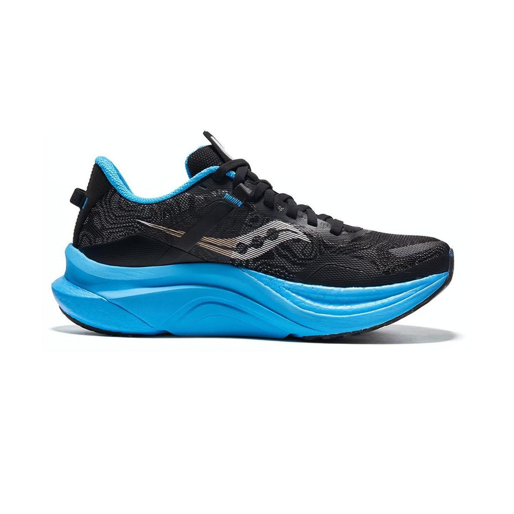 Saucony Tempus Casual Versatile Non-Slip Low-Top Running Shoes Women sneaker Black Blue S10720-60