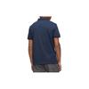 Calvin Klein Solid Color Logo Embroidered Short Sleeve Polo Shirt Men tops Dark-Blue 40HM281-411
