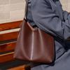 2026 Leather One-shoulder Large Bag Cowhide Capacity Tote Simple Bucket Genuine Underarm