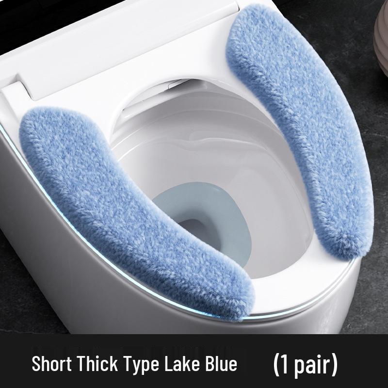 Winter-Ready Adhesive Toilet Seat Cushion 2026 - Plush Velvet, New Model