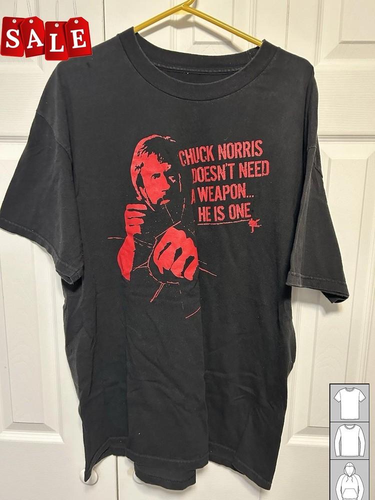 

Hot Chuck Norris Gift For Fans Unisex S5XL Shirt TH1036 Unisex T-Shirt L