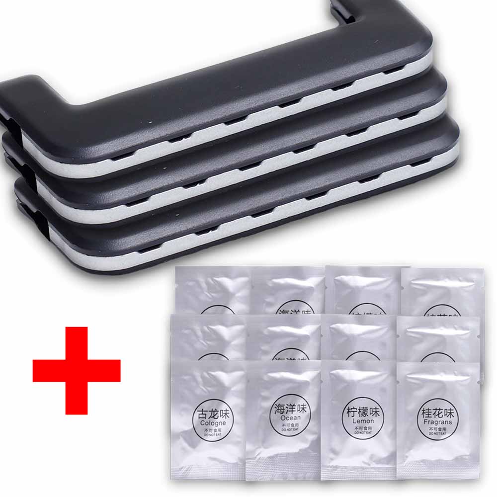 Auto Aromatherapie Clip Stevige Aromatherapie Strips Set Auto Luchtuitlaat Windrichtingsklepje Verborgen Geurclip Geurtabletten