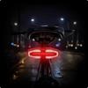 Bike with Turn Indicators Rear Warning Light for Commuters, Night Riding, Town