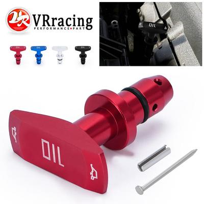 Universal Auto Ölmessstab Ziehgriff Motoröl Ziehgriff Aluminium Billet Auto Ersatz Modifikation Dekoration MYY