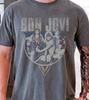 Camiseta Jon Bon Jovi Banda Rock n Roll em Preto Vintage Comfort Colors 1717 Tee